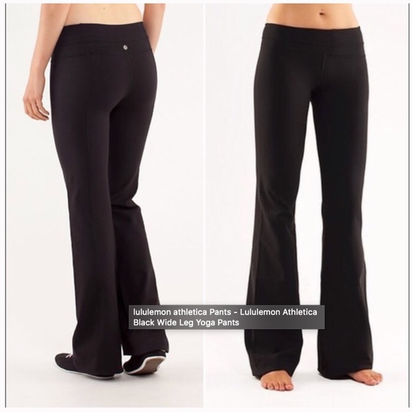 Wide leg yoga pants lululemon Clearance